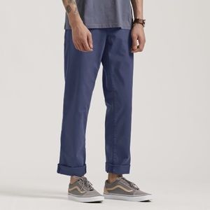 JackThreads slim chino pants Blueberry blue